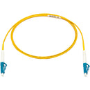 Camplex Armored Singlemode LC to Singlemode LC Simplex Fiber Optic Patch Cable (3.3', Yellow)