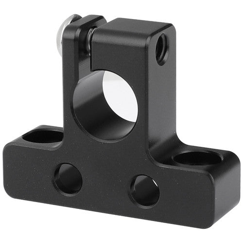 CAMVATE 15mm Single-Rod Clamp with 1/4" Holes