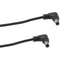 CAMVATE Right-Angle 2.5mm Male to 2.5mm Male Coiled DC Power Cable