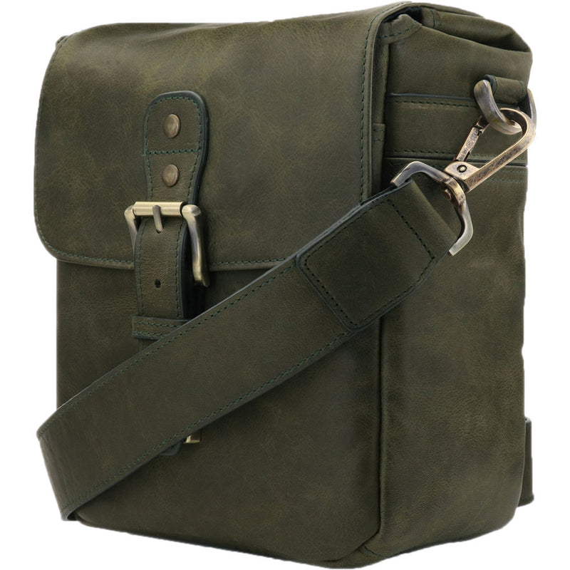 MegaGear Torres&nbsp;Mini Genuine Leather Camera Messenger Bag (Green)