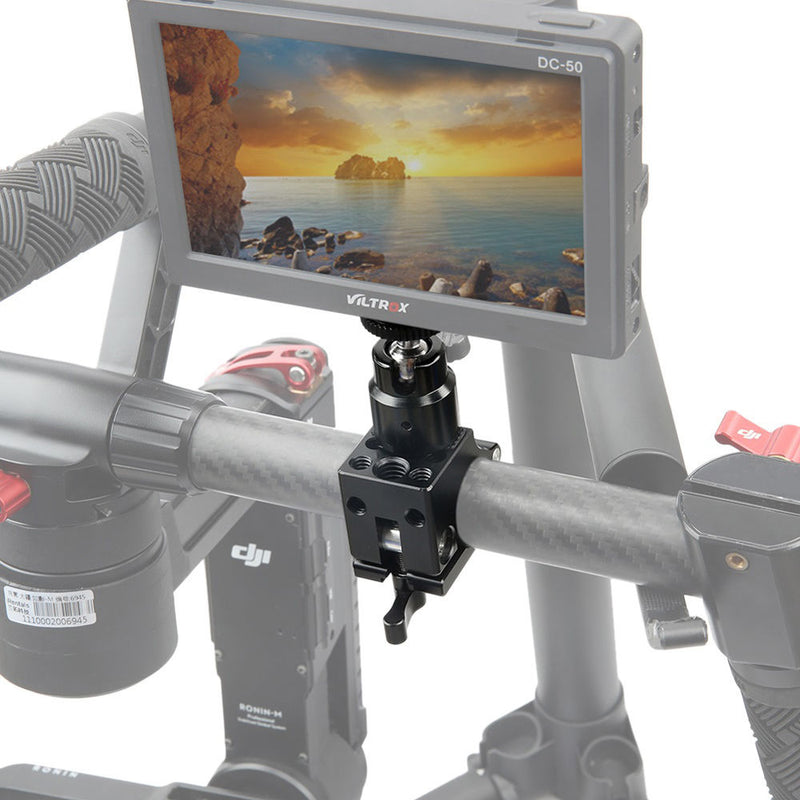 Niceyrig 25mm Rod Clamp with Monitor Mount for Gimbal Arms