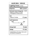 ALZO Joyous Light Full Spectrum CFL Light Bulb (15W, 120V, 4-Pack)