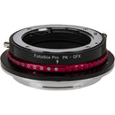 FotodioX DLX Lens Mount Adapter for Pentax K-Mount, Autofocus Lens to FUJIFILM G-Mount GFX Camera