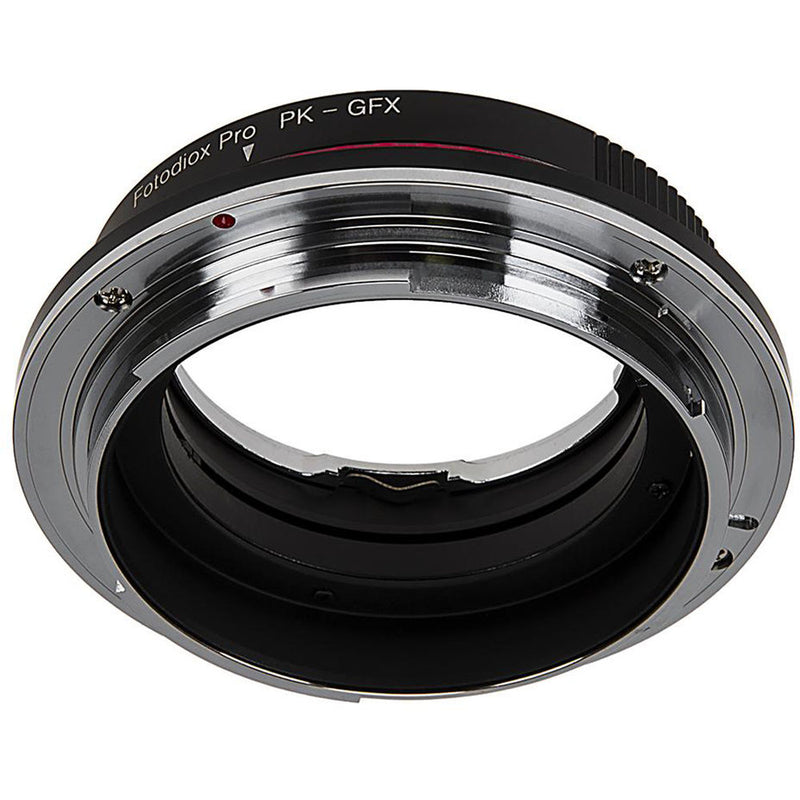 FotodioX DLX Lens Mount Adapter for Pentax K-Mount, Autofocus Lens to FUJIFILM G-Mount GFX Camera