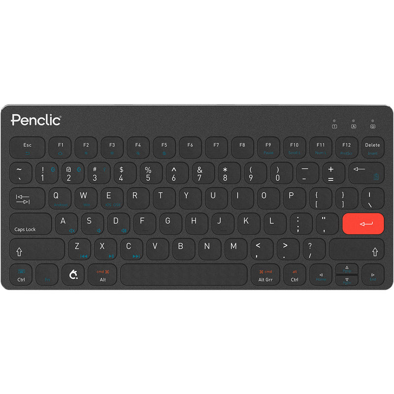 Penclic KB3 Mini Wireless/Wired Keyboard (Black)