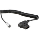 CAMVATE D-Tap Male to 2-Pin Female Extension Power Cable for BMPCC 4K/6K Camera