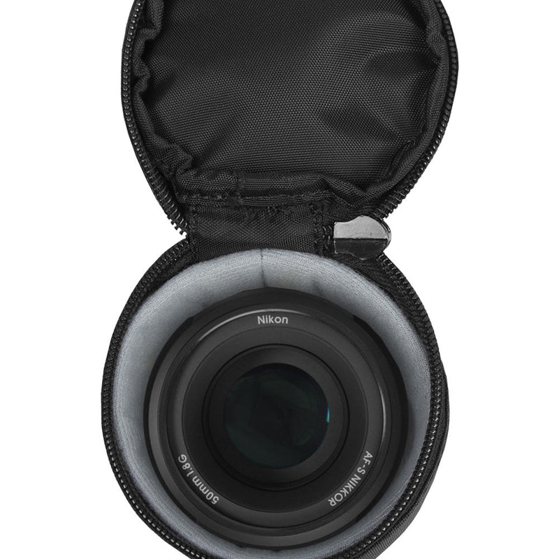 PortaBrace Pro-Level Padded Lens Cup for Nikkor 50mm Lens (Black)