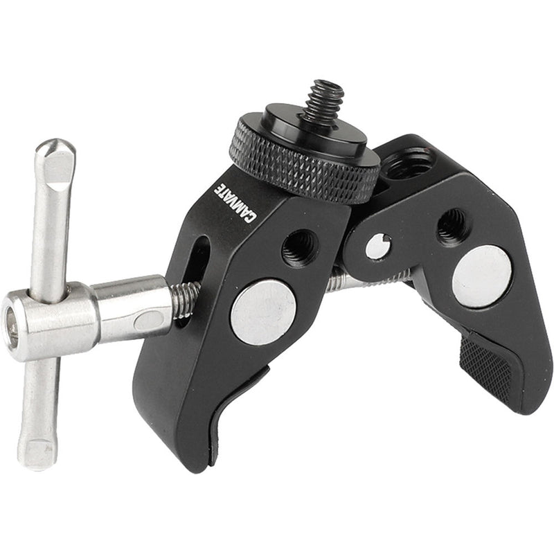 CAMVATE Super Crab Clamp, Magic Arm & Mini Ball Head Mount Set