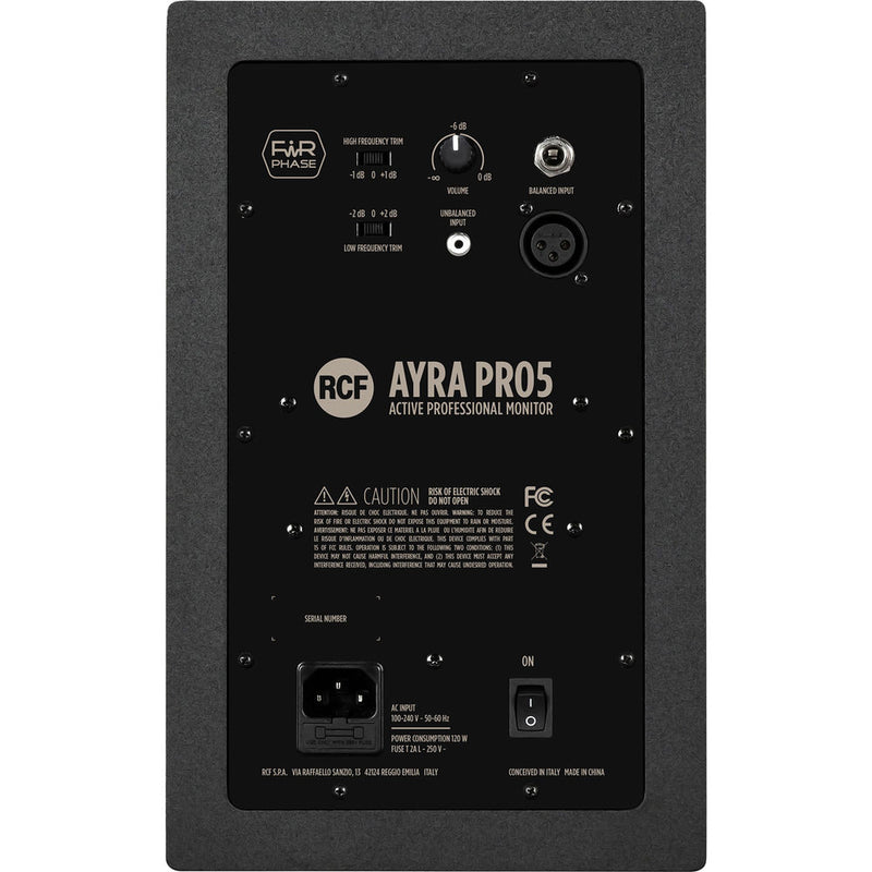 RCF AYRA PRO5 Active Two-Way Professional Monitor