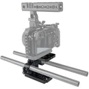 Niceyrig Camera Baseplate Riser Kit with 15mm Rod Clamp