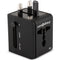 ChargeWorx Dual USB International Travel Charger