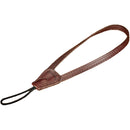 Oberwerth LAHN Leather Camera Hand Strap (Dark Brown/Dark Brown)