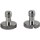 Niceyrig 1/4"-20 Stainless Steel Tripod Mounting Screws (2-Pack)