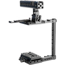 Niceyrig Adjustable Camera Half Cage QR with Top Handle