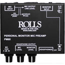 Rolls PM60 Personal Headphone Monitor with Mic Preamp