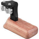 CAMVATE Reversible Wooden Handgrip with 1/4"-20 Thumbscrews (Left)