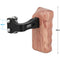 CAMVATE Reversible Wooden Handgrip with 1/4"-20 Thumbscrews (Left)