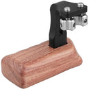 CAMVATE Reversible Wooden Handgrip with 1/4"-20 Thumbscrews (Right)