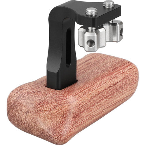 CAMVATE Reversible Wooden Handgrip with 1/4"-20 Thumbscrews (Left)