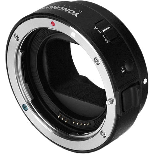 Yongnuo EF-E II Lens Adapter for Canon EF/EF-S Lens to Sony E-Mount Camera without Tripod Foot (White)