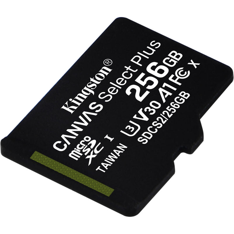 Kingston 256GB Canvas Select Plus UHS-I microSDXC Memory Card