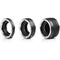 Movo Photo EXT-O68 3-Piece AF Chrome Macro Extension Tube Set for Four Thirds-Mount Cameras