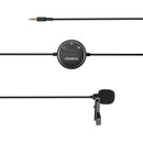 Comica Audio SIG.LAV V03 Omnidirectional Lavalier Microphone with Monitoring for DSLR Cameras and Smartphones