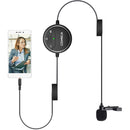 Comica Audio SIG.LAV V03 Omnidirectional Lavalier Microphone with Monitoring for DSLR Cameras and Smartphones