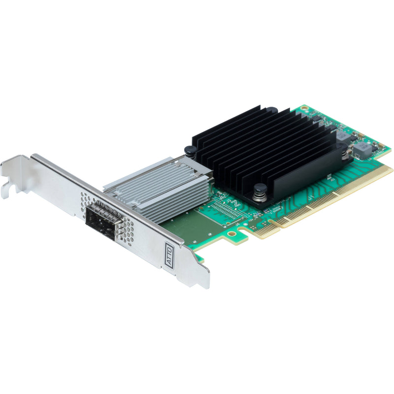 ATTO Technology Single Channe 100GB X16 Pcie 3.0  Card