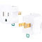 CyberPower GT1W2PK Ground Plug Adapter (White, 2-Pack)