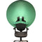 Gig Gear Cam-A-Lot Video Conferencing Background Privacy Screen (Green/White)