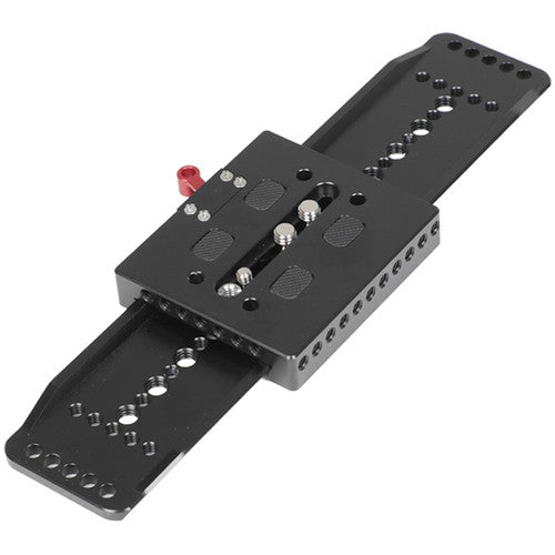 CAMVATE ARRI-Style 12" Sliding Dovetail Plate with Quick Release Baseplate