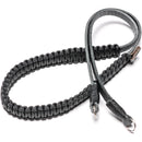 Leica 39" Paracord Strap by COOPH (Black/Black)