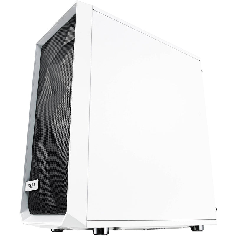 Fractal Design Meshify C Mid-Tower Case (Tempered Glass,&nbsp;White)