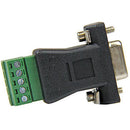 StarTech RS422 RS485 Serial DB9 to Terminal Block Adapter