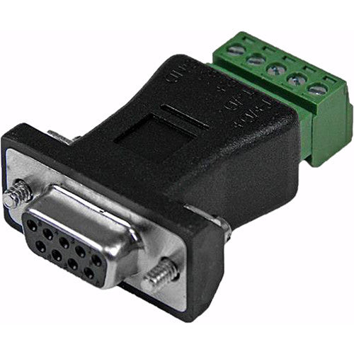 StarTech RS422 RS485 Serial DB9 to Terminal Block Adapter