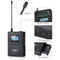 Comica Audio CVM-WM200TX Wireless Bodypack Transmitter with Omni Lavalier Microphone (520 to 578 MHz)