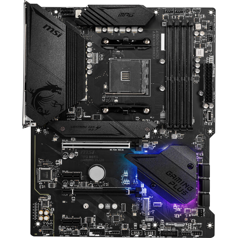 MSI MPG B550 GAMING PLUS AM4 ATX Motherboard