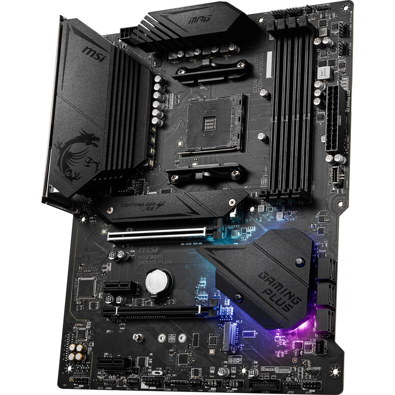 MSI MPG B550 GAMING PLUS AM4 ATX Motherboard