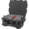 Nanuk 955 Wheeled Hard Case with Dividers (Black, 62.5L)