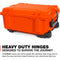 Nanuk 955 Wheeled Hard Case with Dividers (Orange, 62.5L)