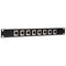 TecNec My Custom Shop 8-Port RJ45 Cat 5e Feed-Through Panel