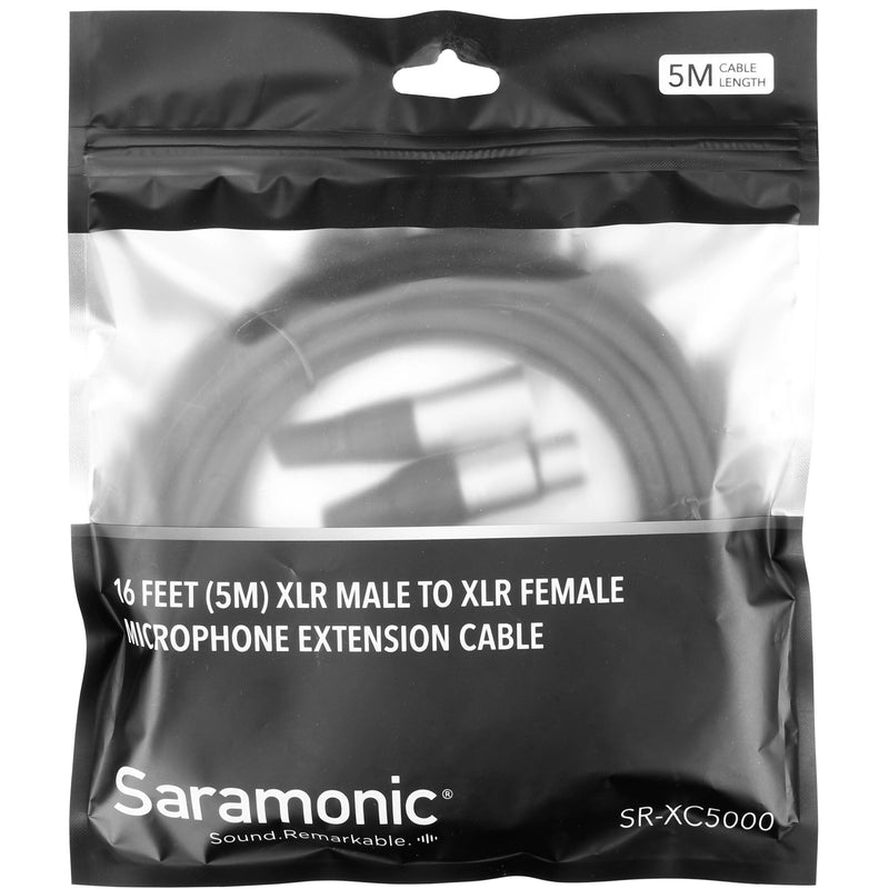 Saramonic SR-XC5000 XLR Female to XLR Male Microphone Cable (16.4')