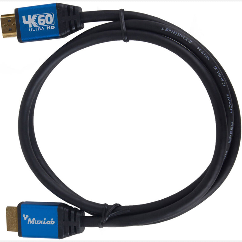 MuxLab Premium High-Speed HDMI Cables with Ethernet (3.3', 10-Pack)