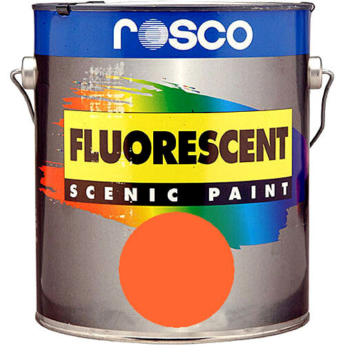 Rosco Fluorescent Paint (Gold, Matte, 1 Pint)