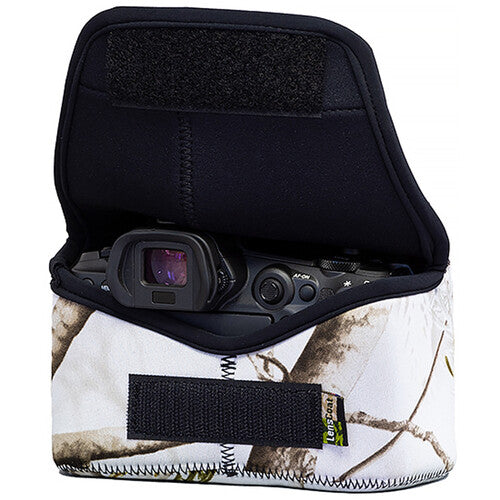 LensCoat BodyBag R Camera Cover (RealTree AP Snow Camo)