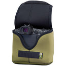 LensCoat BodyBag R Camera Cover for Canon R/R5/R6 with Optional Grip (Green)