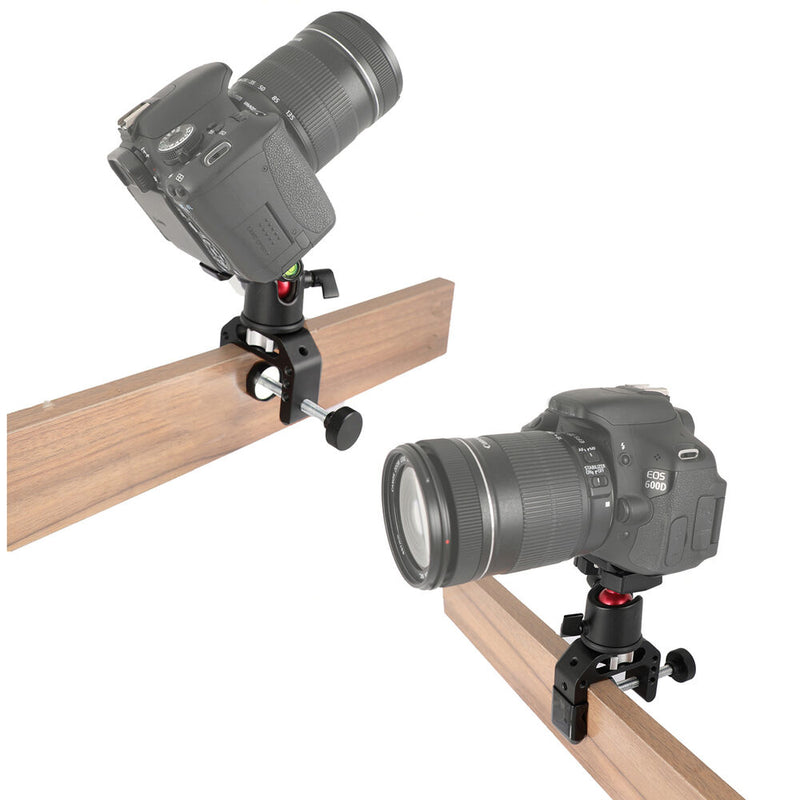 CAMVATE 360&deg; Ball Head with Quick Release Plate & Mounting Clamp