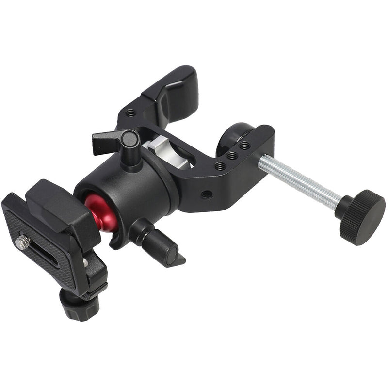 CAMVATE 360&deg; Ball Head with Quick Release Plate & Mounting Clamp