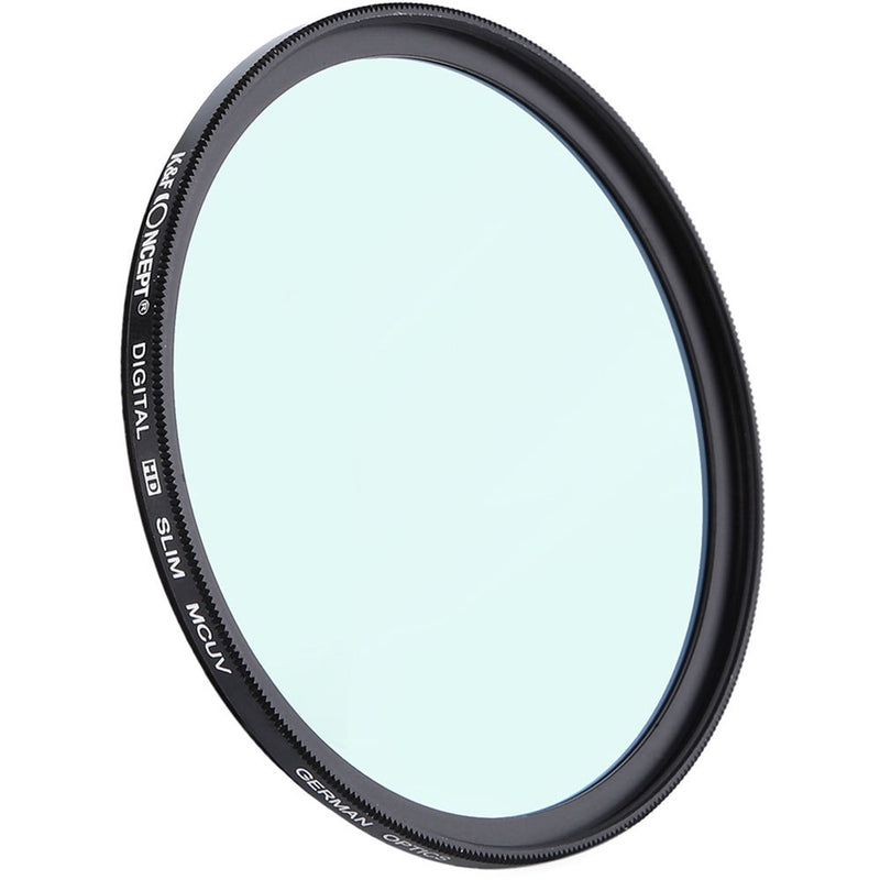 K&F Concept Green Multi-Coated Schott B270 German Optics Slim UV Filter (86mm)